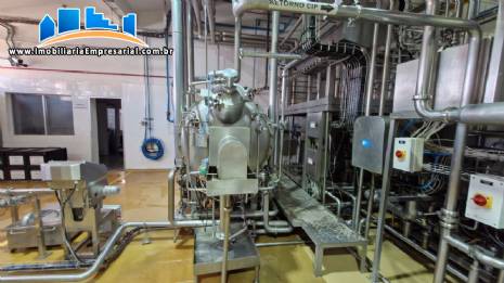 Planta completa ind�stria f�brica de alimentos para molhos bebidas concentrados caldas coberturas condimentos cosm�ticos